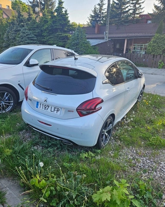 Peugeot 208 cena 20000 przebieg: 44077, rok produkcji 2016 z Łódź małe 29